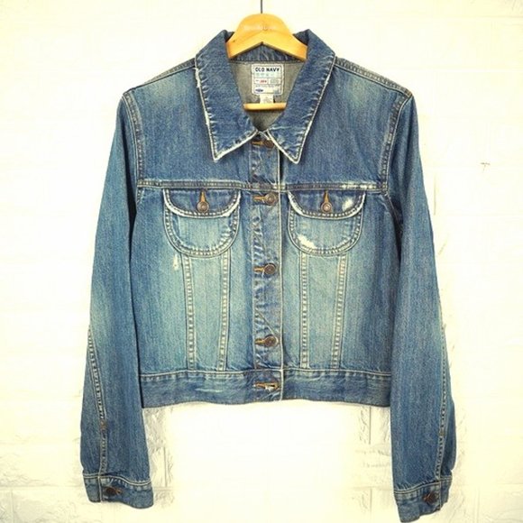 Old Navy Jackets & Blazers - 2/$20 Old Navy Vintage Denim Jacket